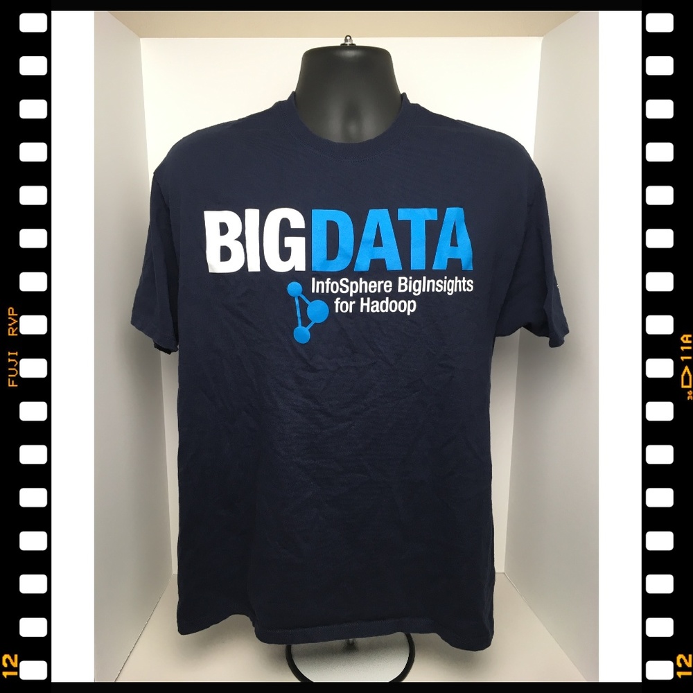 T-Shirt~IBM~Big~Data~Blue~